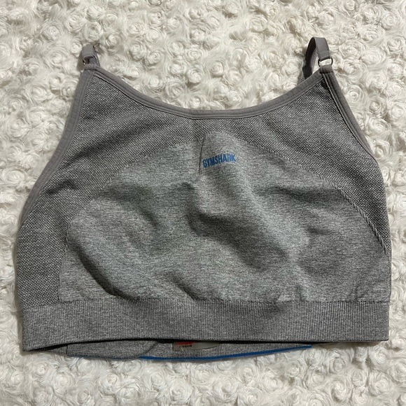 Gymshark Intimates & Sleepwear Grey Marl Teal Gymshark Flex Strappy